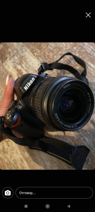 Nikon D40x + обектив 18-55mm