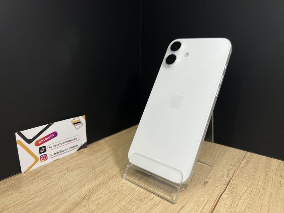 Iphone 16 Plus 128Gb White 3 ani garanție, Telefoane Mures