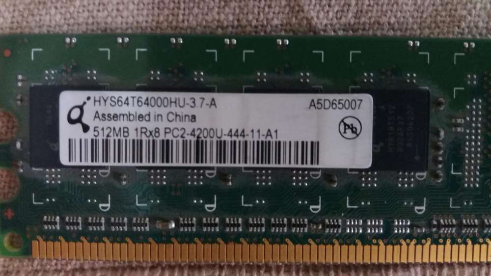 Memorie Ram 512 MB PC2 4200U