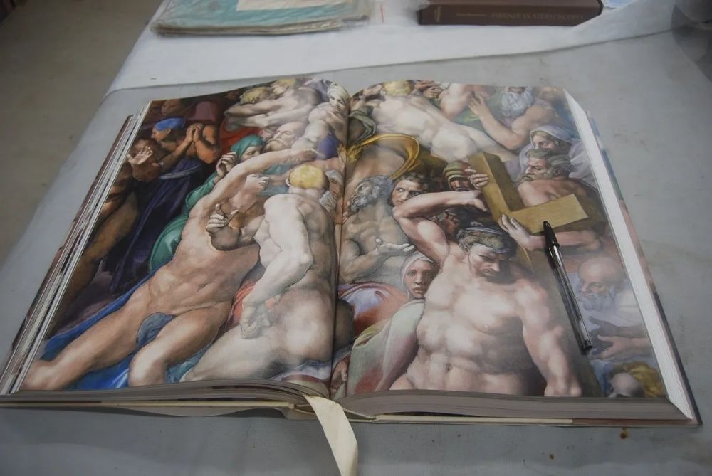 TASCHEN MICHELANGELO catalogue raisonné XXL rara volum arta 10kg