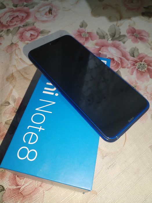 Redmi note 8 128 Gb xotira. Karobka dakument