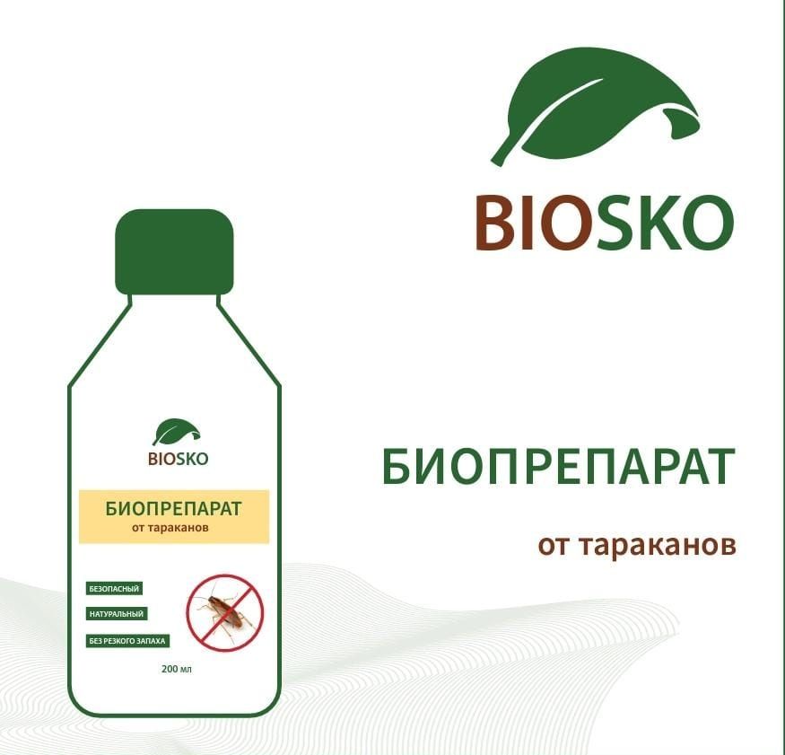 Безопасный биопрепарат от таракан