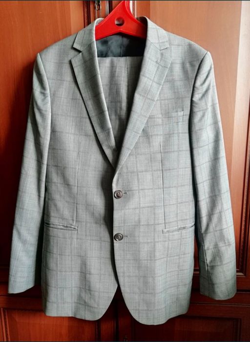 Мужской костюм, пиджак, рубашка