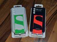 Husa originala Samsung Silicone Cover with Strap Galaxy S21 FE 5G G990