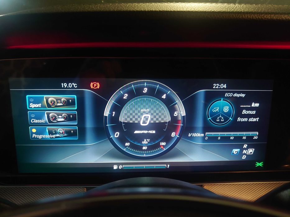 Tabletă Ceasuri bord Mercedes E CLS w213 W257 digitale 0KM A2135405499