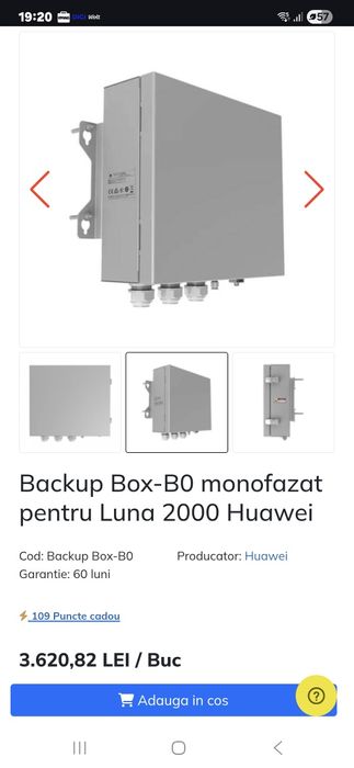 Backup Box-B1 trifazat pentru Luna 2000 Huawei