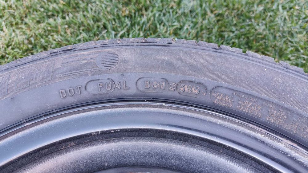 Roata de rezerva R15 4x100 cu anvelopa Michelin 185/55 R15