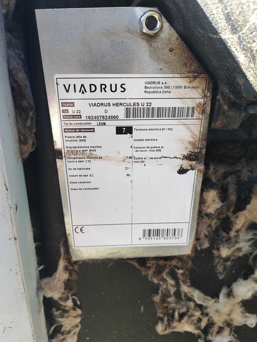 Vând centrala Viadrus 35kw