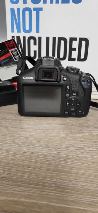 Aparat foto DSLR Canon EOS 2000D BK SEE, 24.1 MP