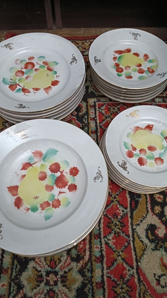 Посуда. Столовый сервиз СССР. Красивый. Винтажный.