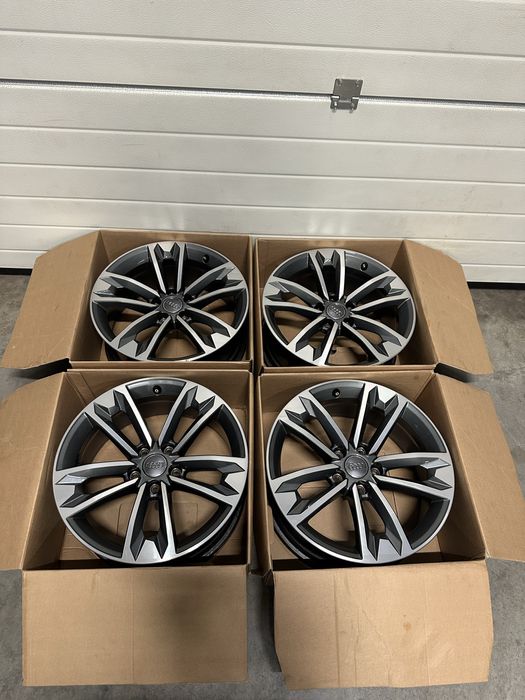 Jante 18 ORIGINALE Audi A5 A6 A4 Q5 S-Line Bicolor b8 B7 C7 4G