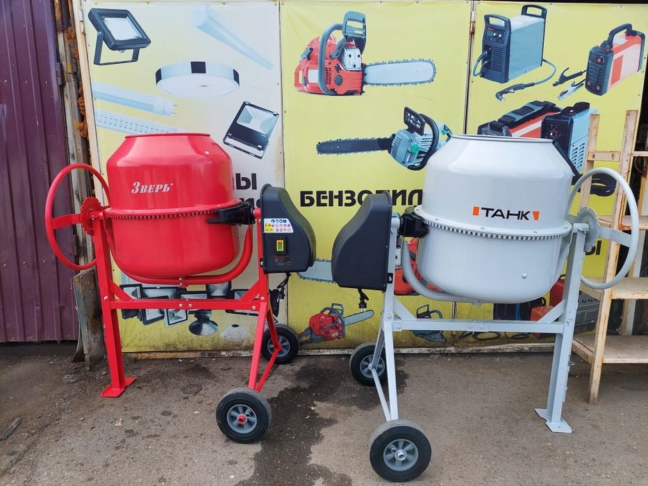 Бетономешалка зверь,танк 200л