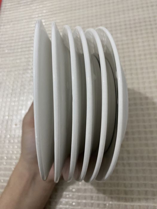 Тарелка новая 6 штук вместе 1000тг