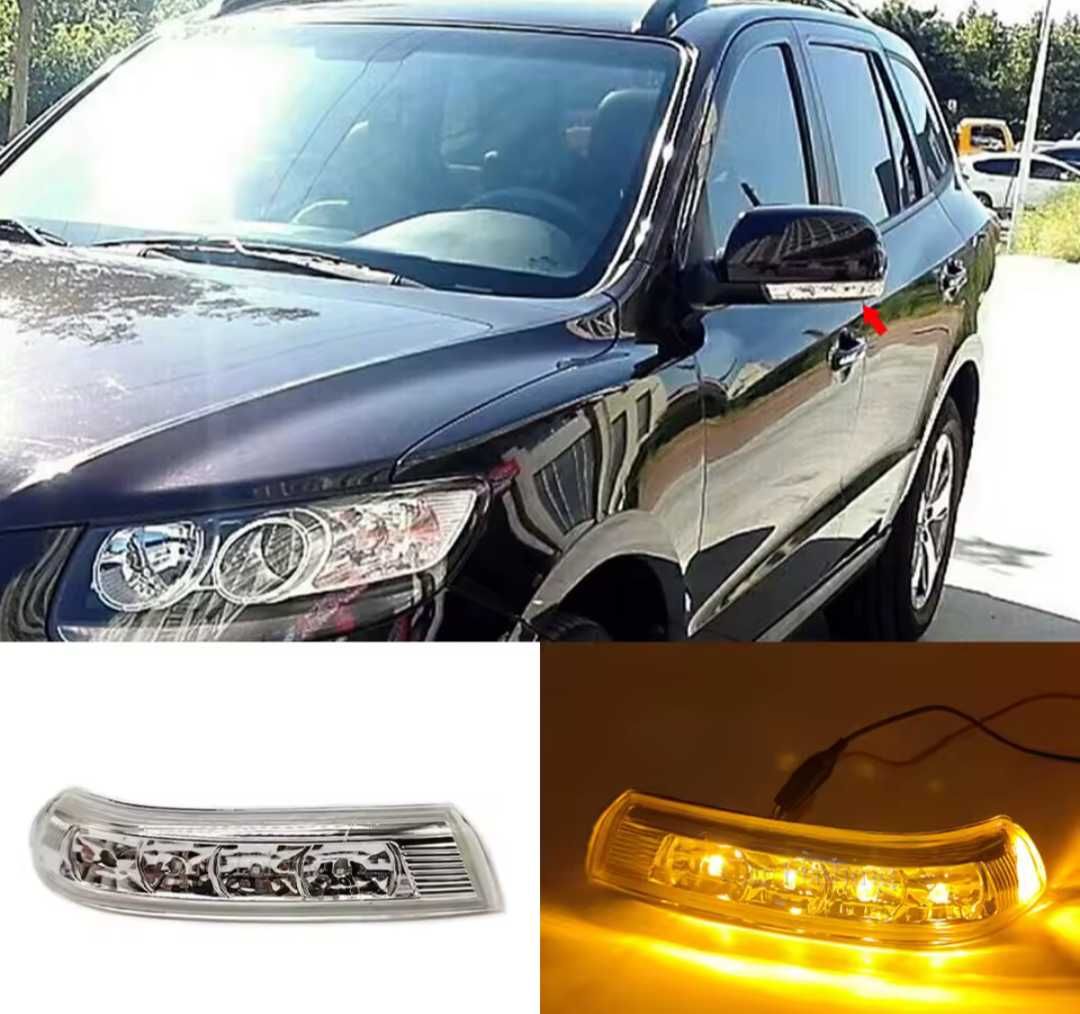 Диодни мигачи за огледалата за Хюндай Санта Фе Hyundai Santa Fe жълти