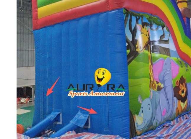 Гигантски надуваем батут с парзалка – Джунгла  Пирати НЕ Разопакован