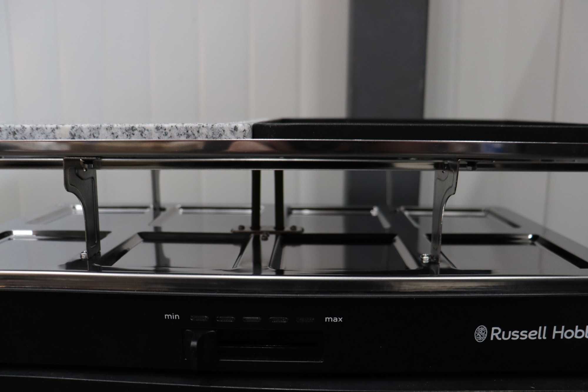 Раклет грил Russell Hobbs за 8 души, 2 плочи, с транспортен ДЕФЕКТ