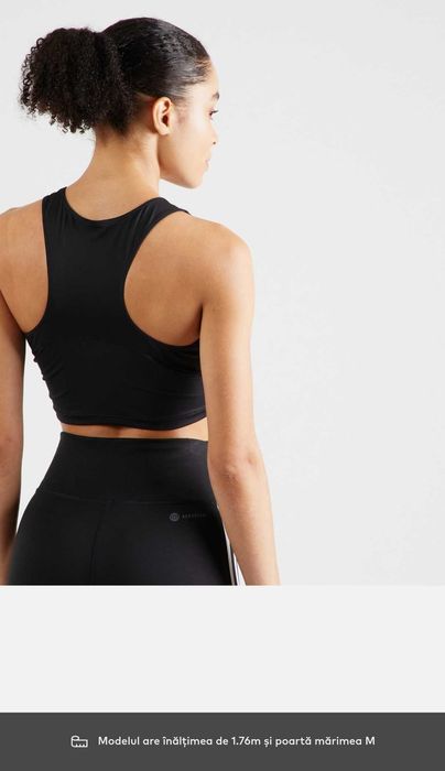 Pentru pasionatele de sport: Bustieră Sport Adidas Adizero Marimea S