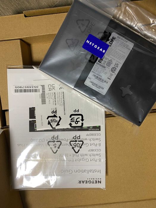 Switch Netgear GS308EP 8xGE PoE+