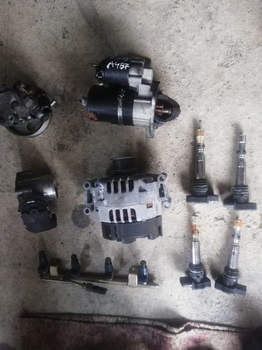 Alternator,electromotor,bobine,rampa injector,clapeta Audi A4B7, 1,8 B