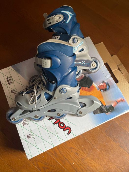 Регулируеми детски ролери WORKER Juny Boy 30-33