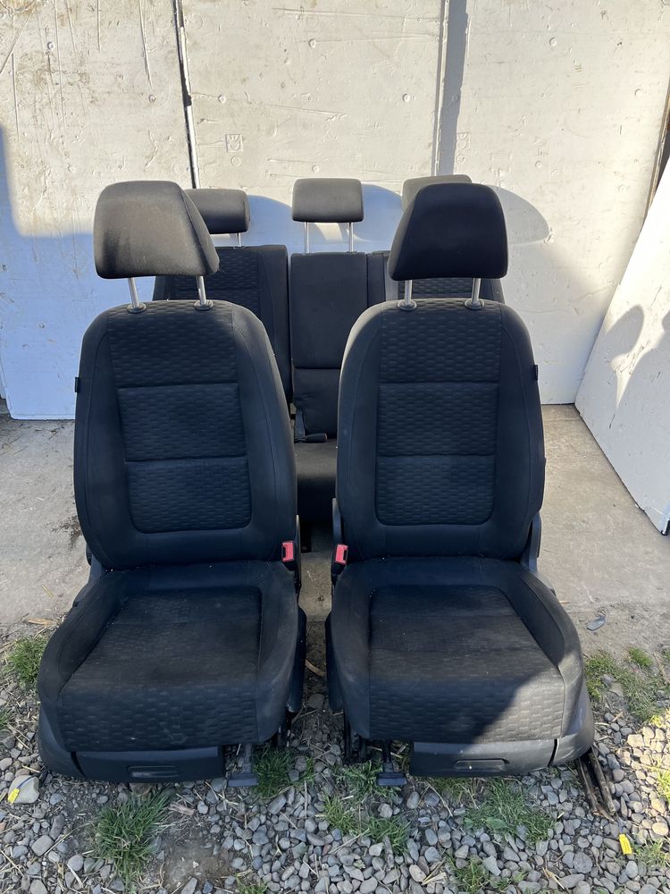 Interior textil complet VW Tiguan 5N 2007-2014 scaune fata bancheta