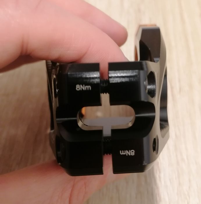 Pipa ghidon bicicleta Fann Equalizer 35 cu 35 mm(rise +10,-10)