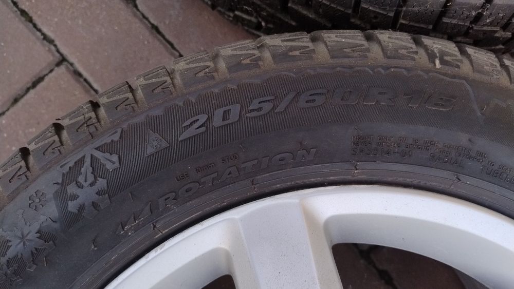 Roți iarnă 205 60 16 VAG audi  2023,5x112