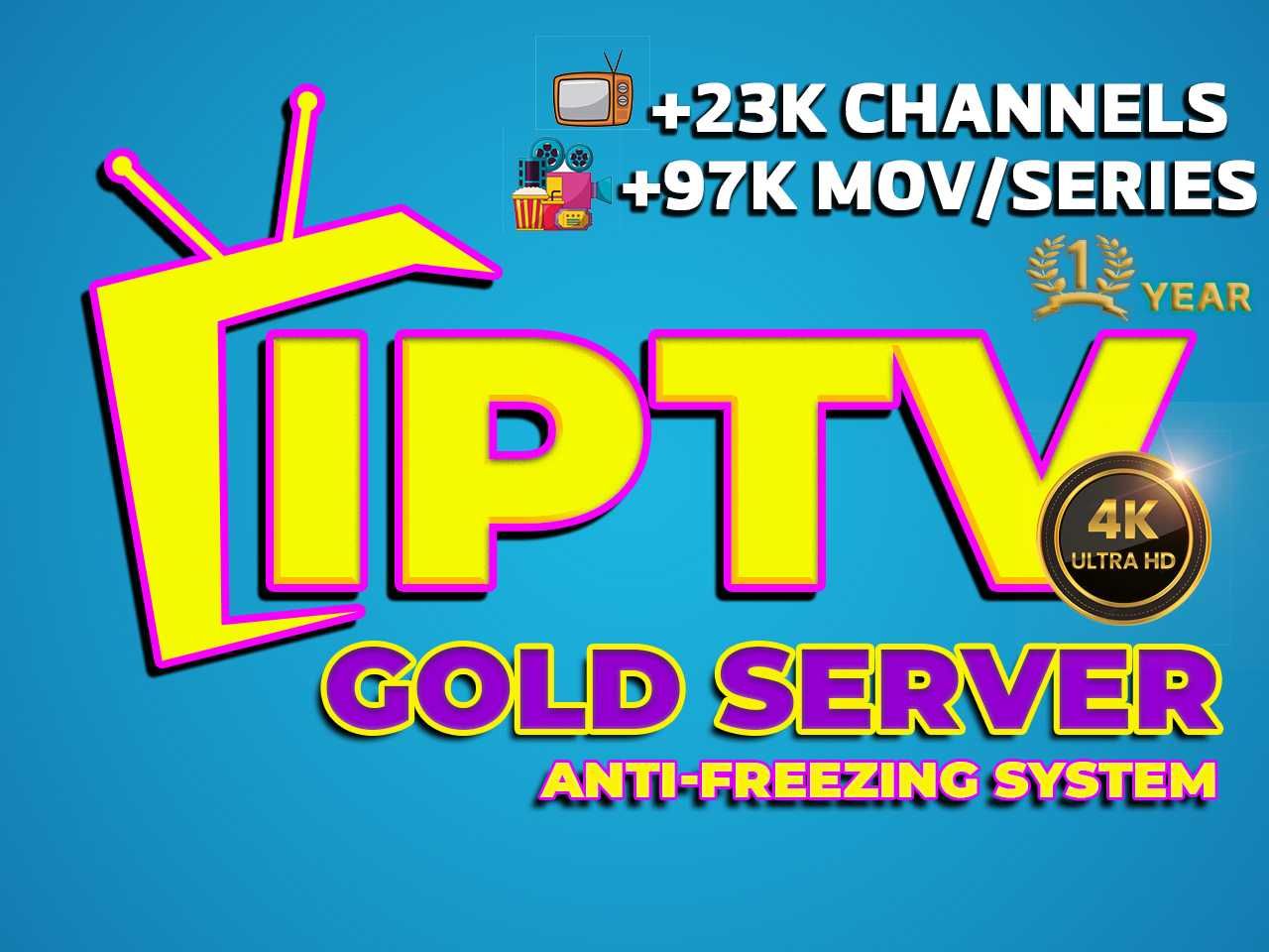 TV Gold Server 4K UHD (Toate dispozitivele)