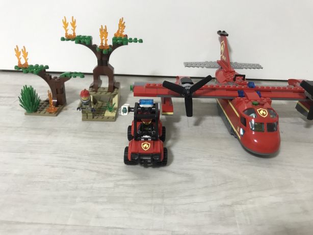 Лего пожарный набор