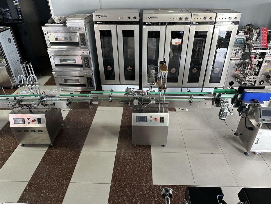 Dozator qopqoq yopish samakleyka uskunalari