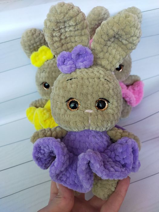 Вязаные игрушки ручной работы