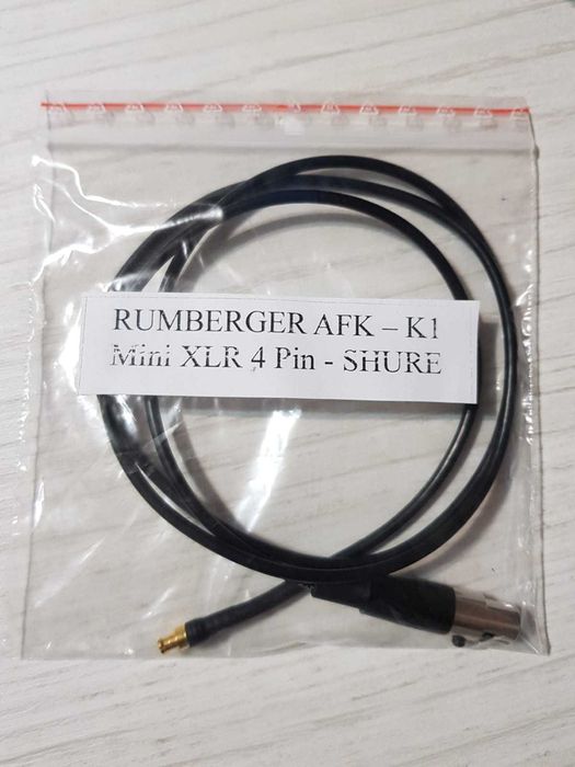 Cablu instrument cu doza Rumberger la sistem wireless