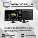 [NEW] Монитор MSI 274QF IPS 2K 240Hz