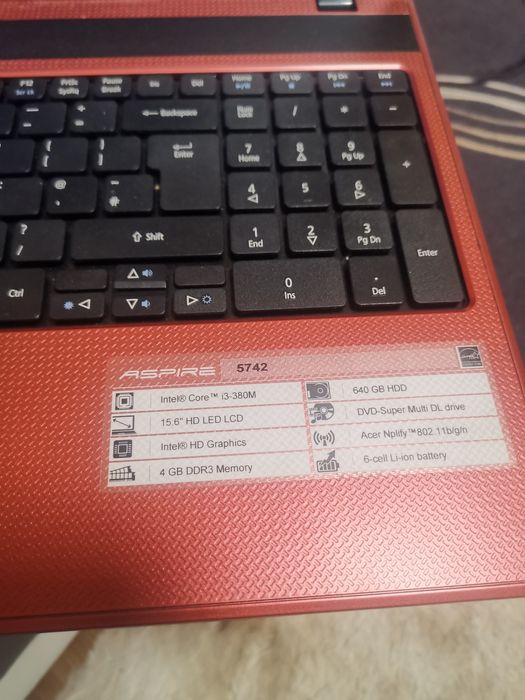 Лаптопи Acer 5742 model