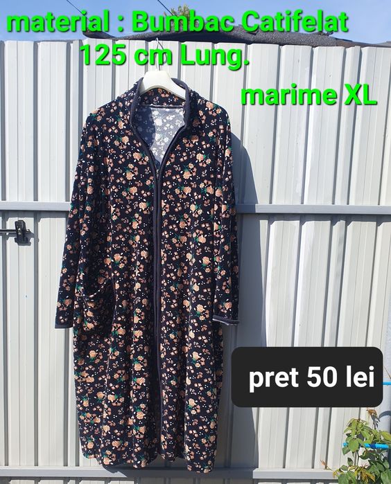 Capot catifelat / Bumbac / XL