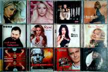 Поп-фолк и др. матрични музикални дискове CD