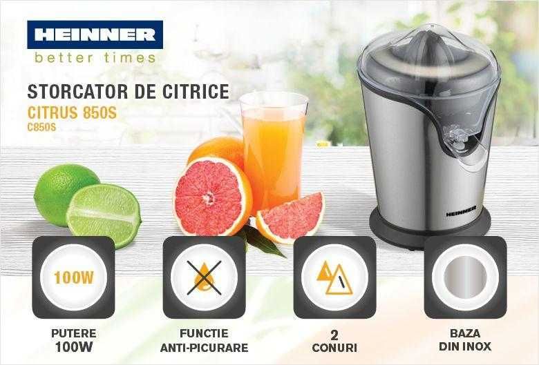 Vand Storcator de citrice Heinner Citrus, ca nou