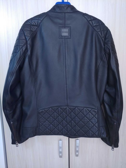 Мъжко кожено яке Hugo Boss (L)