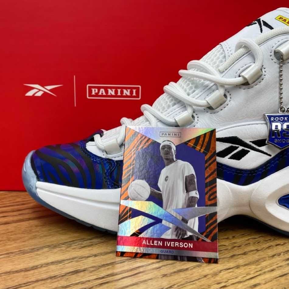 Reebok x Panini Tiger Prizm "Allen Iverson" 42.5 & 44 100% original