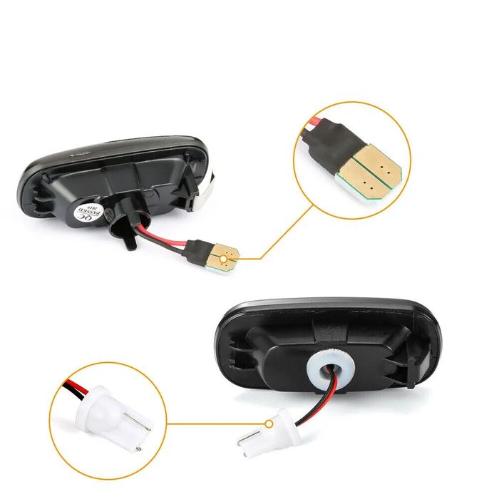 Semnalizari Dinamice Aripi Audi A3 8P, A4 B6 B7 B8, A6 C5 C6, A8 TT 8J
