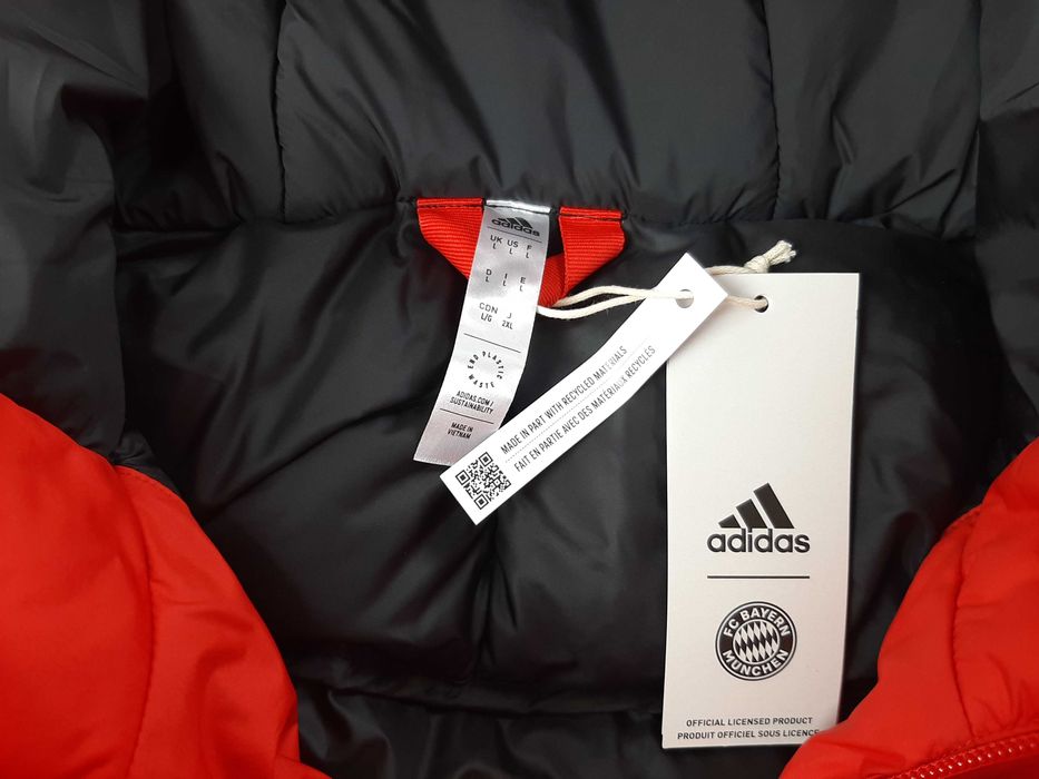 Adidas Bayern Munchen - Оригинално мъжко яке / парка с пух р-р M, L