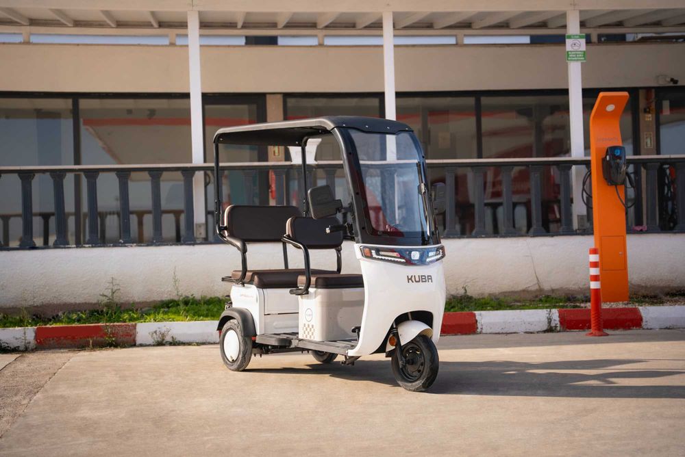 Triciclu electric KUBA OPTIMUS ULTRA, cu 2 locuri, 210 Kg, CIV/COC,