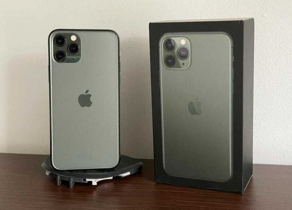 Iphone 11 Pro; Green; 64 GB; Impecabil