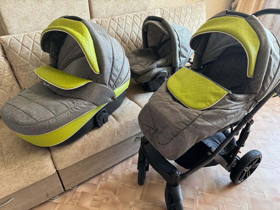 Продам коляску Adamex 3 в 1