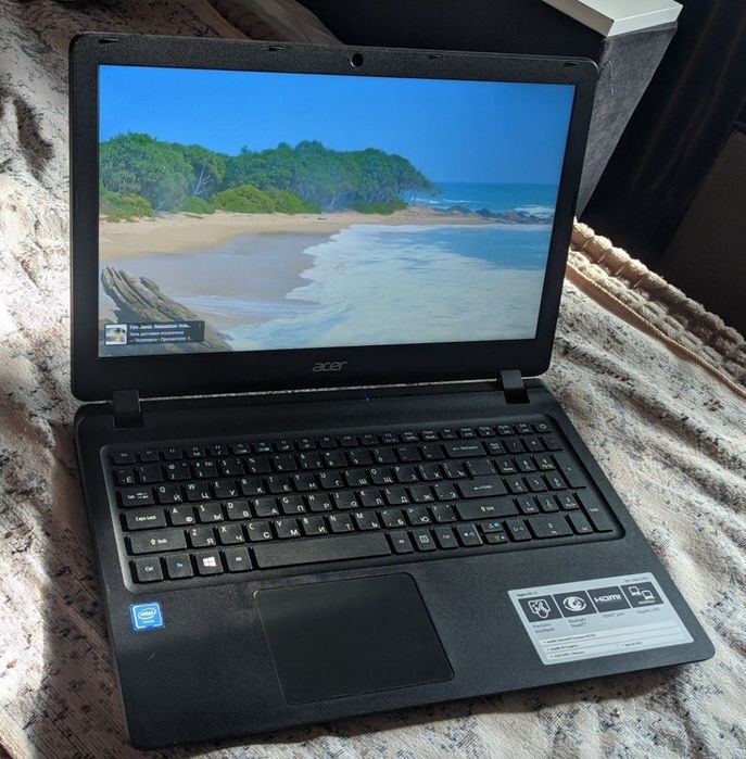 Ноутбук Acer ES 15/ сумка и зарядка/ ОЗУ 4 Гб/ HDD 500 гб