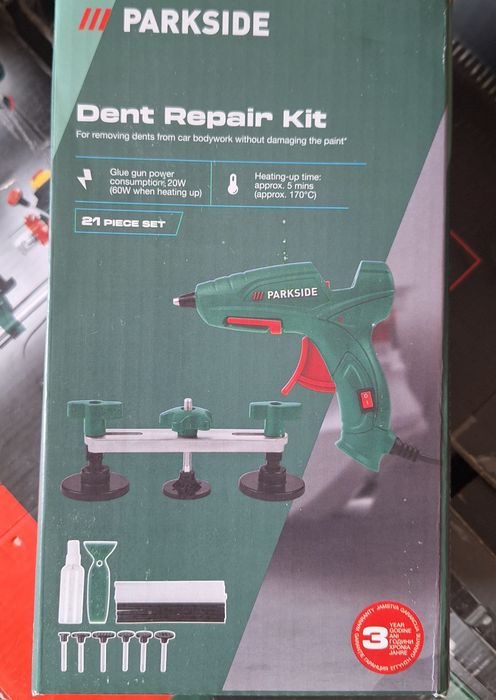 Уред за вдлъбнатини на Парксайд кабели за подаване на ток крик