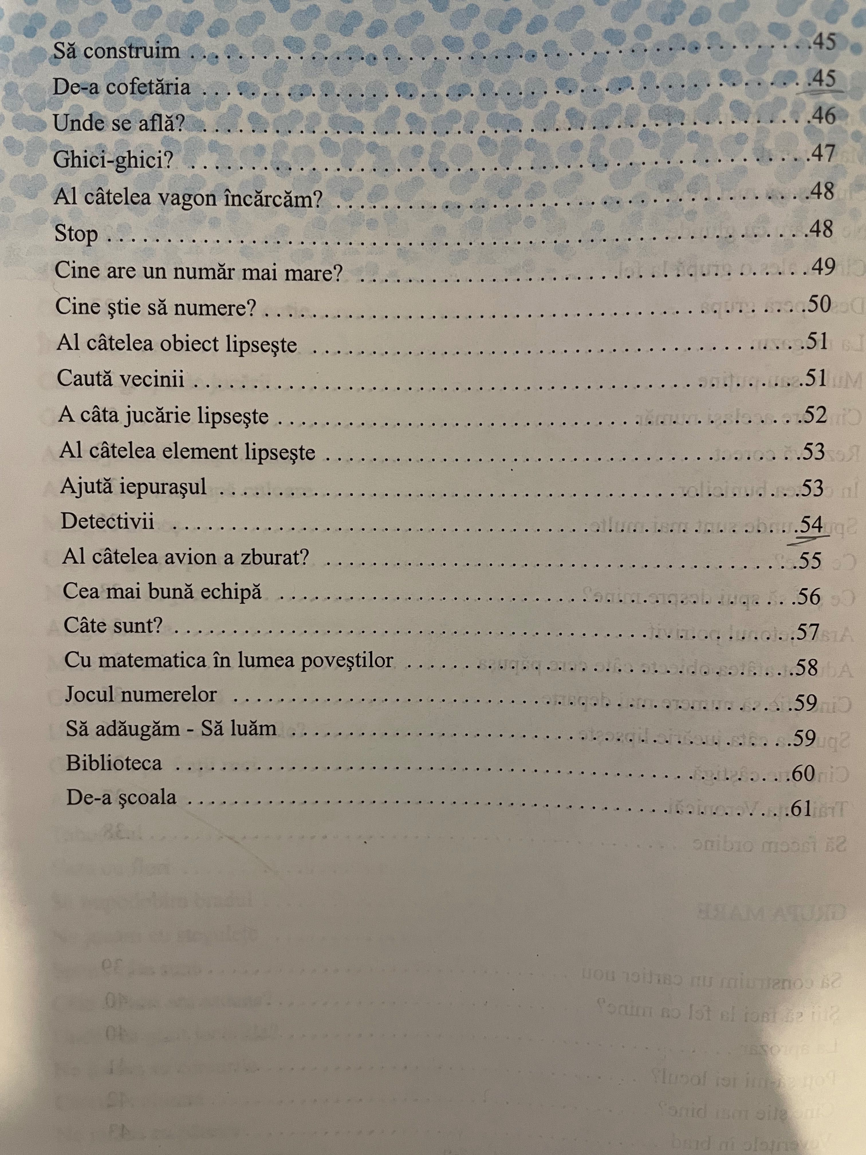 Jocuri didactice pentru activități matematice