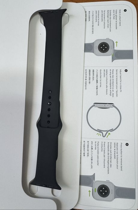 Curea / Bratara  Apple Watch Black Originala marime XL