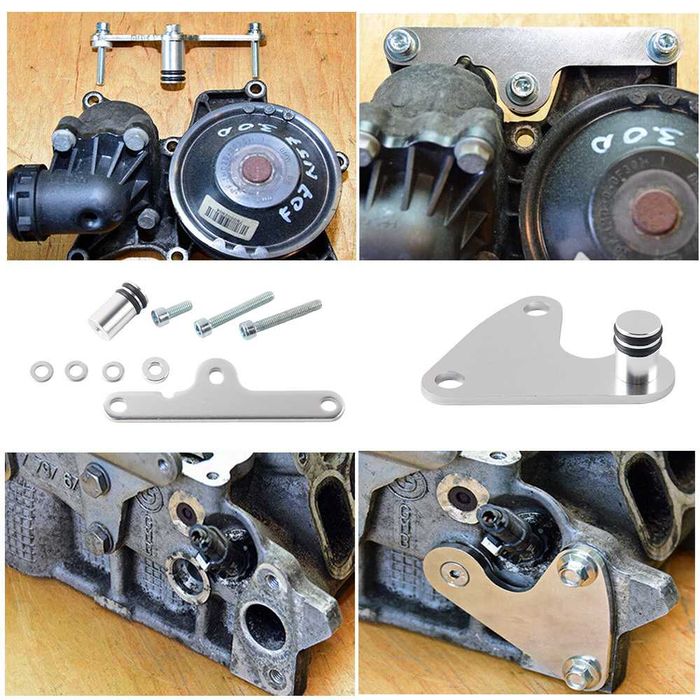 Алуминиев EGR Заместител за BMW 525d / 530d N57 и N57S – E90, F10, F01