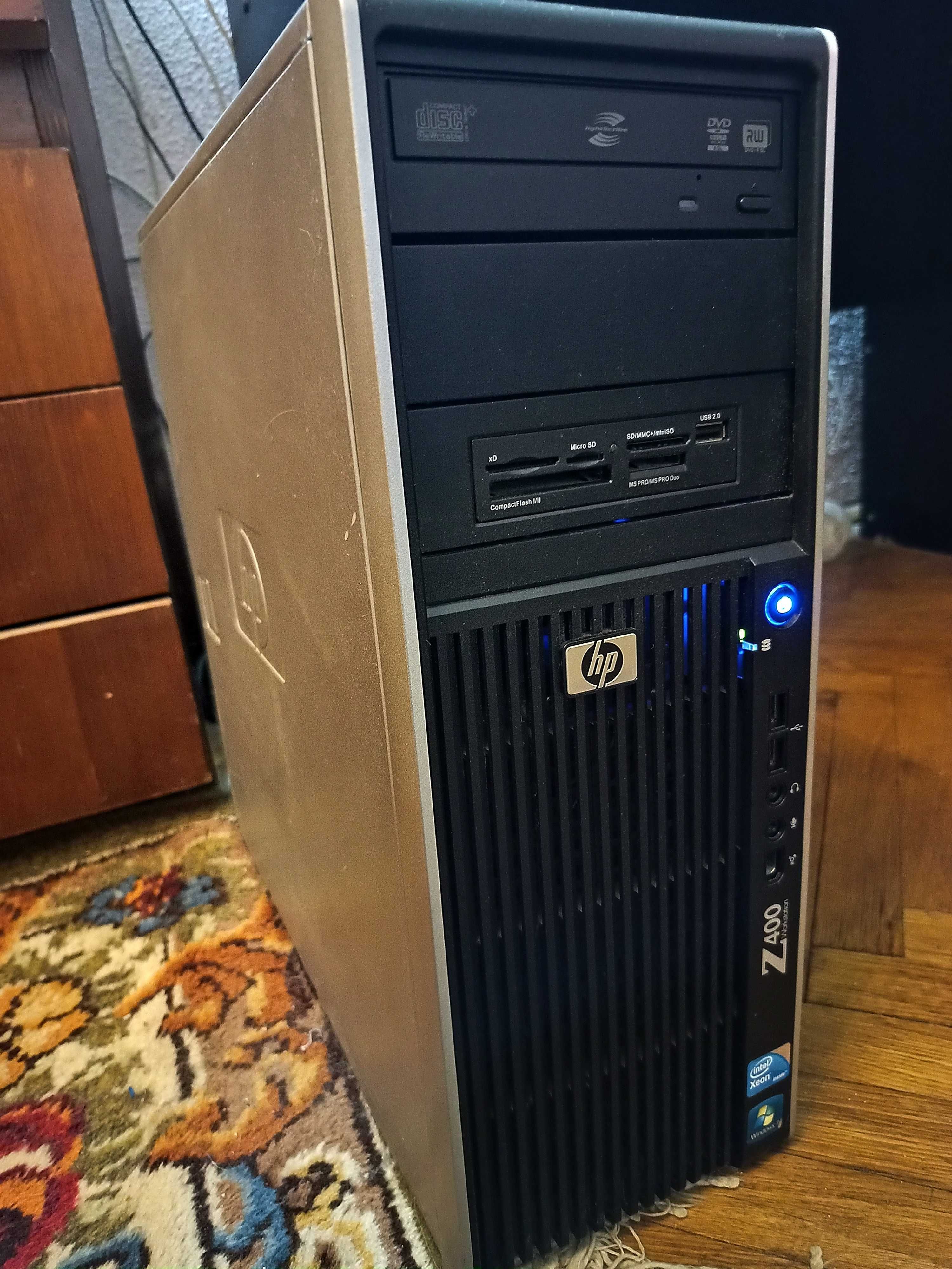 HP Z400 Workstation + Windows 10 cu licenţă